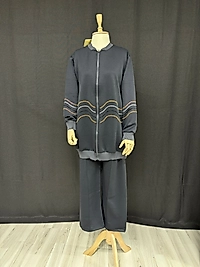 Taşlı oysho takım kumaş takım