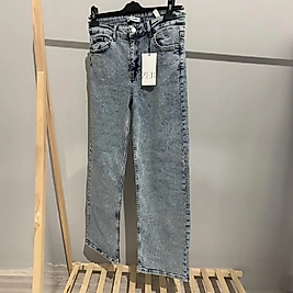 Gri Kadın Jean Pantolon