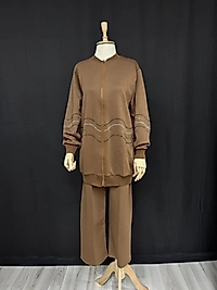 Taşlı oysho kumaş takım