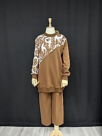 Desenli oysho kumaş takım